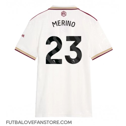 Arsenal Mikel Merino #23 Tretí Ženy futbalový dres 2025-26 Krátky Rukáv Arsenal Mikel Merino #23 Tretí Ženy futbalový dres 2025-26 Krátky Rukáv